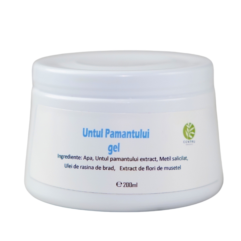 Gel cu Untul Pământului – calmare pentru dureri musculare, articulare și reumatice