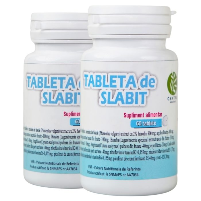 Tableta de Slăbit - Pastile de slăbit eficiente - 2 bucăți